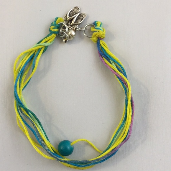 Wax Cotton Thread Bracelet with Magnetic Clasp